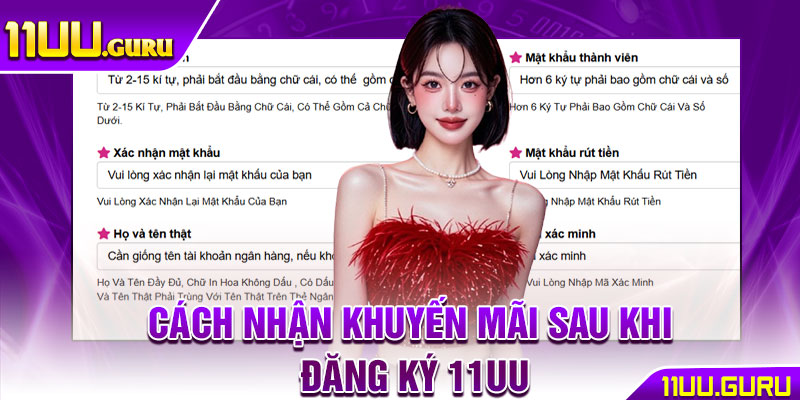 Đăng Ký 11UU – Hướng Dẫn Thao Tác Nhanh Cho Tân Thủ 4 Cách nhận khuyến mãi sau khi đăng ký 11UU